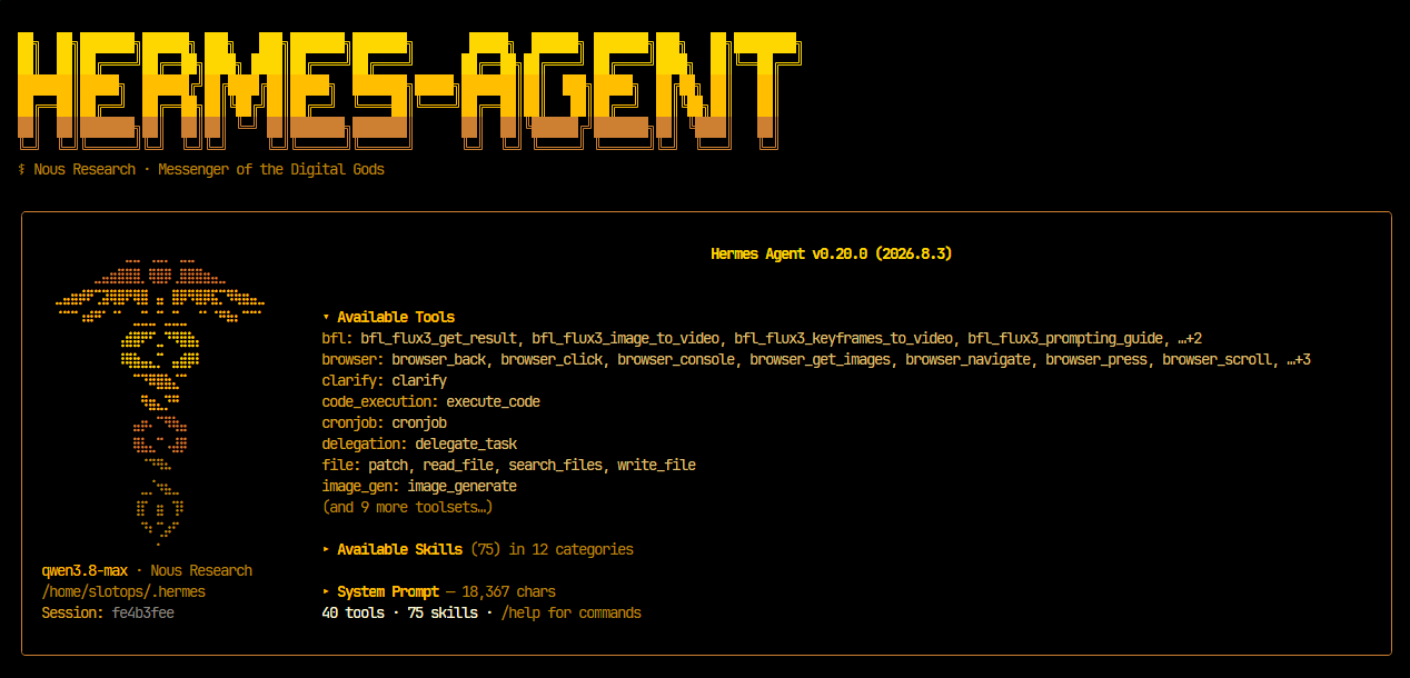 Cropped terminal-style agent workbench preview